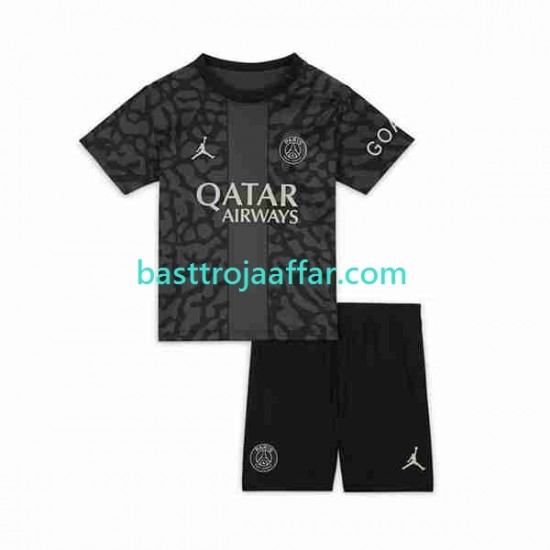 Paris Saint-Germain Barn Tredje Fotbollströja 2023-2024 Kortärmad