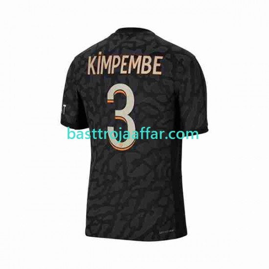 Paris Saint-Germain Kimpembe 3 Män Tredje Fotbollströja 2023-2024 Kortärmad