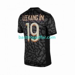 Paris Saint-Germain Lee Kang In 19 Män Tredje Fotbollströja 2023-2024 Kortärmad Paris Saint-Germain Lee Kang In 19 Män Tredje Fotbollströja 2023-2024 Kortärmad