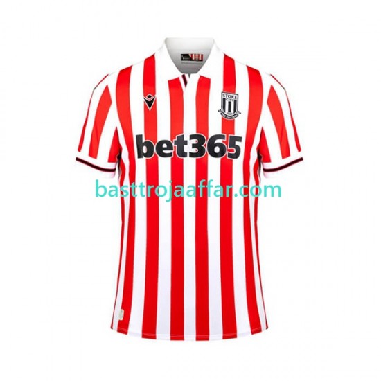 Stoke City Män Hemma Fotbollströja 2023-2024 Kortärmad