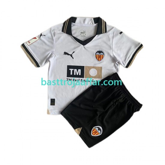Valencia CF Barn Hemma Fotbollströja 2023-2024 Kortärmad