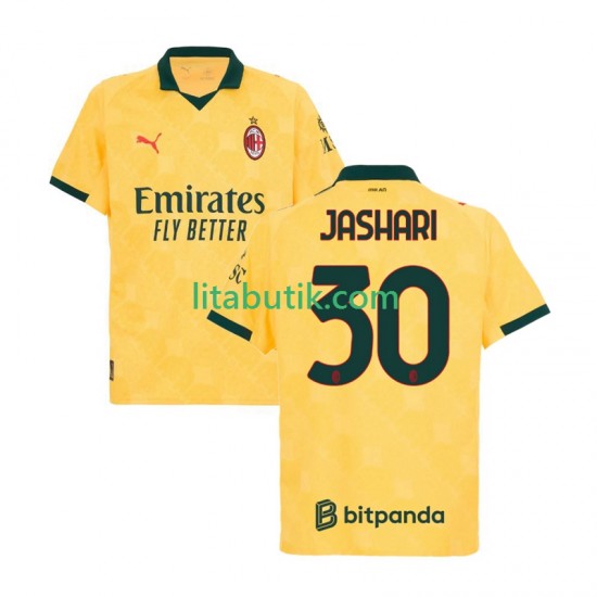 AC Milan Ardon Jashari 30 Män Tredje Fotbollströja 2025-2026 Kortärmad