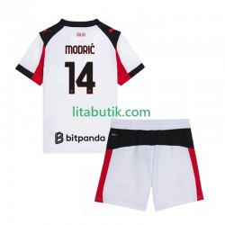 AC Milan Modrić Luca 14 Barn Borta Fotbollströja 2025-2026 Kortärmad