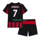 AC Milan Santiago Gimenez 7 Barn Hemma Fotbollströja 2025-2026 Kortärmad
