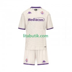 Fiorentina Barn Borta Fotbollströja 2025-2026 Kortärmad Fiorentina Barn Borta Fotbollströja 2025-2026 Kortärmad