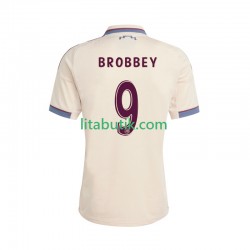 AFC Ajax Brian Brobbey 9 Män Tredje Fotbollströja 2025-2026 Kortärmad AFC Ajax Brian Brobbey 9 Män Tredje Fotbollströja 2025-2026 Kortärmad