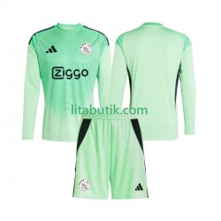 AFC Ajax Målvakt Barn Hemma Fotbollströja 2025-2026 Långärmad