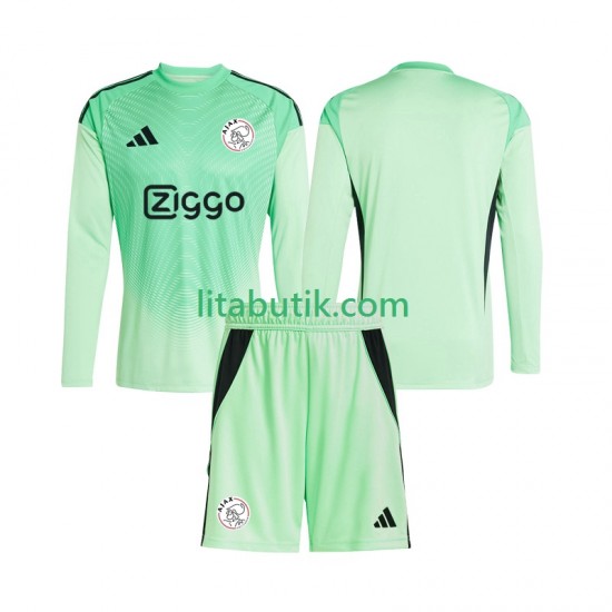 AFC Ajax Målvakt Barn Hemma Fotbollströja 2025-2026 Långärmad