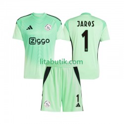 AFC Ajax Vitezslav Jaros 1 Målvakt Barn Hemma Fotbollströja 2025-2026 Kortärmad AFC Ajax Vitezslav Jaros 1 Målvakt Barn Hemma Fotbollströja 2025-2026 Kortärmad