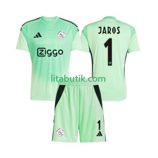AFC Ajax Vitezslav Jaros 1 Målvakt Barn Hemma Fotbollströja 2025-2026 Kortärmad