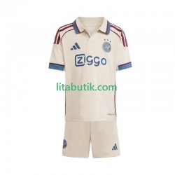 AFC Ajax Barn Tredje Fotbollströja 2025-2026 Kortärmad AFC Ajax Barn Tredje Fotbollströja 2025-2026 Kortärmad