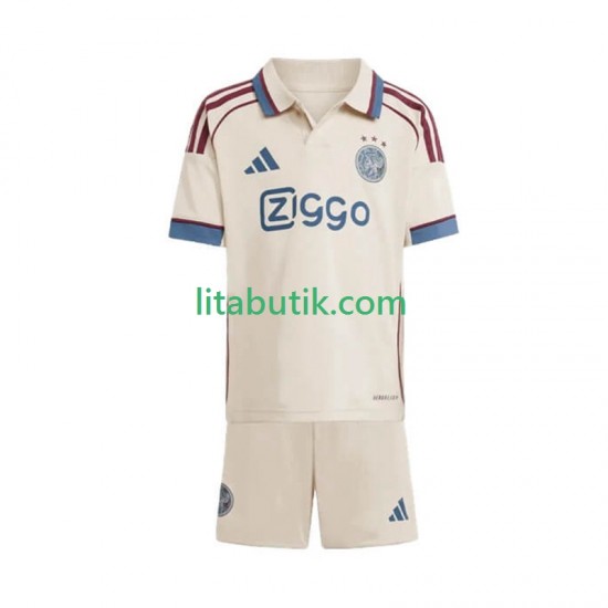 AFC Ajax Barn Tredje Fotbollströja 2025-2026 Kortärmad