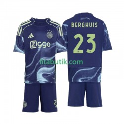 AFC Ajax Steven Berghuis 23 Barn Borta Fotbollströja 2025-2026 Kortärmad