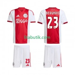 AFC Ajax Steven Berghuis 23 Barn Hemma Fotbollströja 2025-2026 Kortärmad AFC Ajax Steven Berghuis 23 Barn Hemma Fotbollströja 2025-2026 Kortärmad