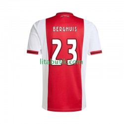 AFC Ajax Steven Berghuis 23 Män Hemma Fotbollströja 2025-2026 Kortärmad AFC Ajax Steven Berghuis 23 Män Hemma Fotbollströja 2025-2026 Kortärmad