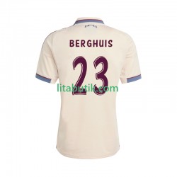 AFC Ajax Steven Berghuis 23 Män Tredje Fotbollströja 2025-2026 Kortärmad AFC Ajax Steven Berghuis 23 Män Tredje Fotbollströja 2025-2026 Kortärmad