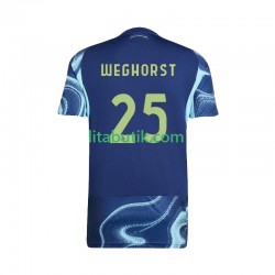 AFC Ajax Wout Weghorst 25 Män Borta Fotbollströja 2025-2026 Kortärmad