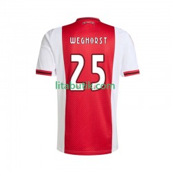 AFC Ajax Wout Weghorst 25 Män Hemma Fotbollströja 2025-2026 Kortärmad