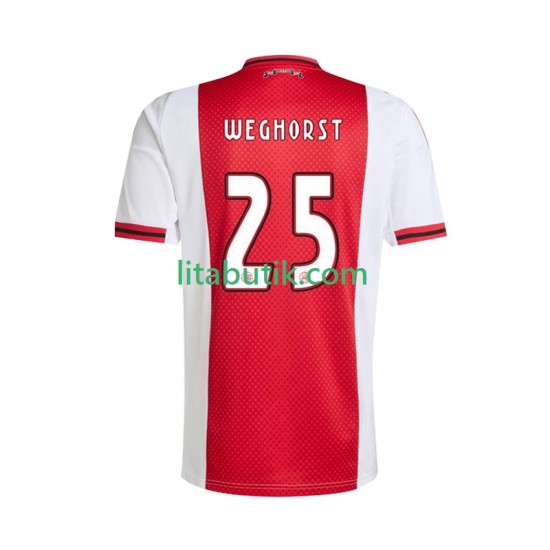 AFC Ajax Wout Weghorst 25 Män Hemma Fotbollströja 2025-2026 Kortärmad