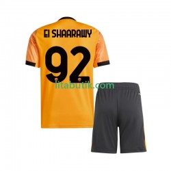 AS Roma Stephan El Shaarawy 92 Barn Borta Fotbollströja 2025-2026 Kortärmad AS Roma Stephan El Shaarawy 92 Barn Borta Fotbollströja 2025-2026 Kortärmad