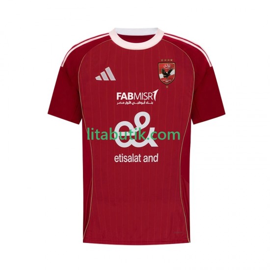 Al Ahly SC Män Hemma Fotbollströja 2025-2026 Kortärmad