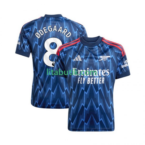 Arsenal Martin Odegaard 8 Män Borta Fotbollströja 2025-2026 Kortärmad