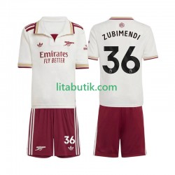 Arsenal Martin Zubimendi 36 Barn Tredje Fotbollströja 2025-2026 Kortärmad