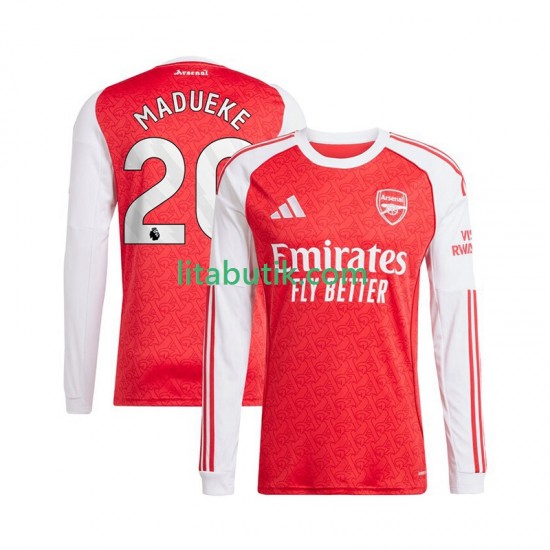Arsenal Noni Madueke 20 Män Hemma Fotbollströja 2025-2026 Långärmad