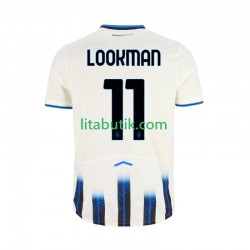 Atalanta Ademola Lookman 11 Män Borta Fotbollströja 2025-2026 Kortärmad Atalanta Ademola Lookman 11 Män Borta Fotbollströja 2025-2026 Kortärmad