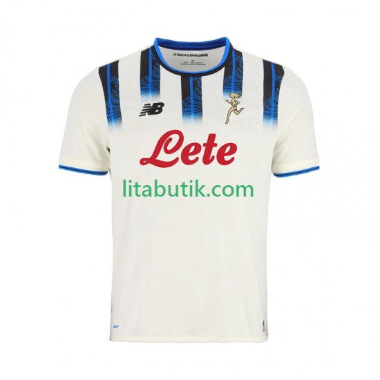 Atalanta Män Borta Fotbollströja 2025-2026 Kortärmad