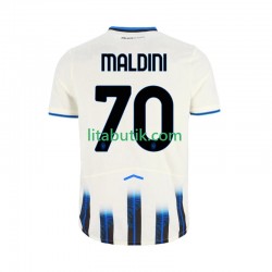 Atalanta Daniel Maldini 70 Män Borta Fotbollströja 2025-2026 Kortärmad Atalanta Daniel Maldini 70 Män Borta Fotbollströja 2025-2026 Kortärmad