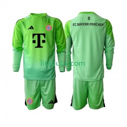 FC Bayern München Målvakt Barn Hemma Fotbollströja 2025-2026 Långärmad FC Bayern München Målvakt Barn Hemma Fotbollströja 2025-2026 Långärmad