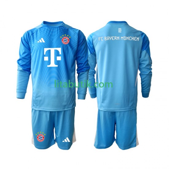 FC Bayern München Målvakt Barn Tredje Fotbollströja 2025-2026 Långärmad