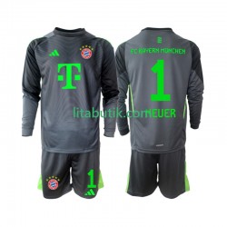 FC Bayern München Neuer 1 Målvakt Barn Borta Fotbollströja 2025-2026 Långärmad FC Bayern München Neuer 1 Målvakt Barn Borta Fotbollströja 2025-2026 Långärmad