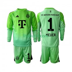 FC Bayern München Neuer 1 Målvakt Barn Hemma Fotbollströja 2025-2026 Långärmad FC Bayern München Neuer 1 Målvakt Barn Hemma Fotbollströja 2025-2026 Långärmad