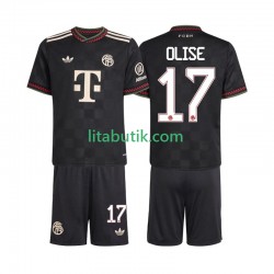 FC Bayern München Michael Olise 17 Barn Tredje Fotbollströja 2025-2026 Kortärmad FC Bayern München Michael Olise 17 Barn Tredje Fotbollströja 2025-2026 Kortärmad