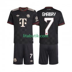 FC Bayern München Serge Gnabry 7 Barn Tredje Fotbollströja 2025-2026 Kortärmad FC Bayern München Serge Gnabry 7 Barn Tredje Fotbollströja 2025-2026 Kortärmad