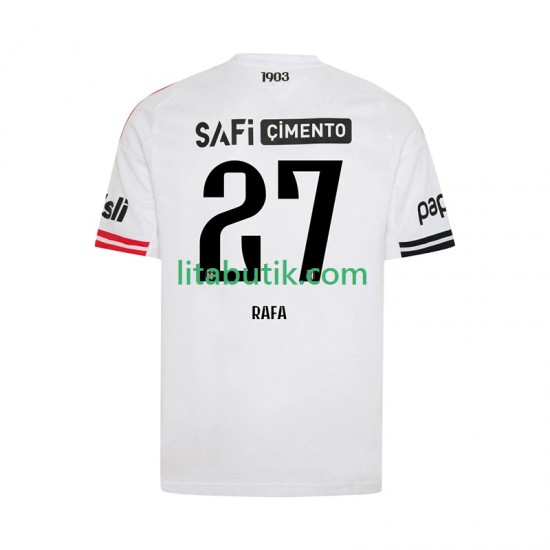 Besiktas Rafa Silva 27 Män Hemma Fotbollströja 2025-2026 Kortärmad