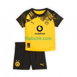 Borussia Dortmund Barn Hemma Fotbollströja 2025-2026 Kortärmad Borussia Dortmund Barn Hemma Fotbollströja 2025-2026 Kortärmad