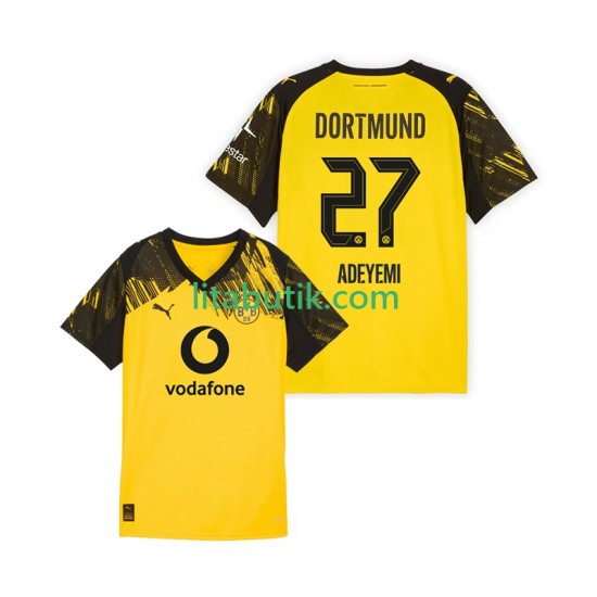 Borussia Dortmund Karim Adeyemi 27 Män Hemma Fotbollströja 2025-2026 Kortärmad