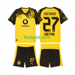 Borussia Dortmund Karim Adeyemi 27 Barn Hemma Fotbollströja 2025-2026 Kortärmad Borussia Dortmund Karim Adeyemi 27 Barn Hemma Fotbollströja 2025-2026 Kortärmad