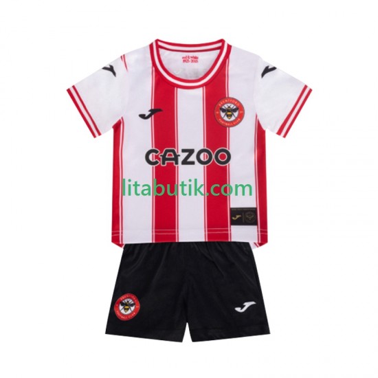 Brentford Barn Hemma Fotbollströja 2025-2026 Kortärmad