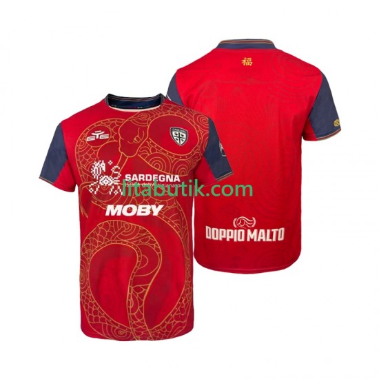 Cagliari Special Män Hemma Fotbollströja 2025-2026 Kortärmad