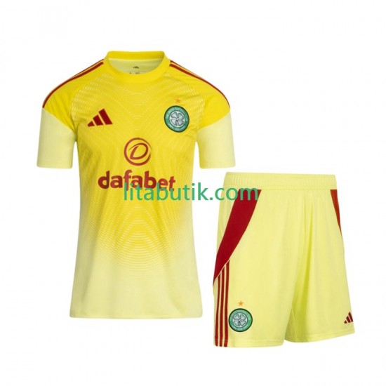 Celtic FC Målvakt Barn Hemma Fotbollströja 2025-2026 Kortärmad