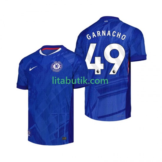 Chelsea Alejandro Garnacho 49 Män Hemma Fotbollströja 2025-2026 Kortärmad