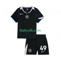 Chelsea Alejandro Garnacho 49 Barn Tredje Fotbollströja 2025-2026 Kortärmad