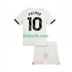 Chelsea Cole Palmer 10 Barn Borta Fotbollströja 2025-2026 Kortärmad