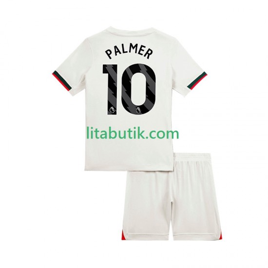 Chelsea Cole Palmer 10 Barn Borta Fotbollströja 2025-2026 Kortärmad