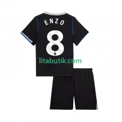 Chelsea Enzo Fernandez 8 Barn Tredje Fotbollströja 2025-2026 Kortärmad