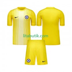 Chelsea Målvakt Barn Tredje Fotbollströja 2025-2026 Kortärmad